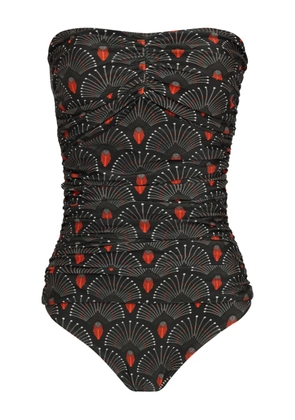 Lygia & Nanny Melissa bandeau swimsuit - Grey