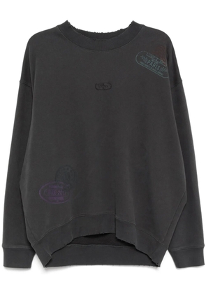 Ground Zero logo-print sweatshirt - Grey