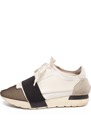 Balenciaga Pre-Owned Race Runner sneakers - White