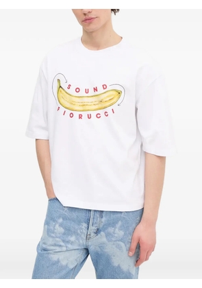 Fiorucci banana-print T-shirt - White