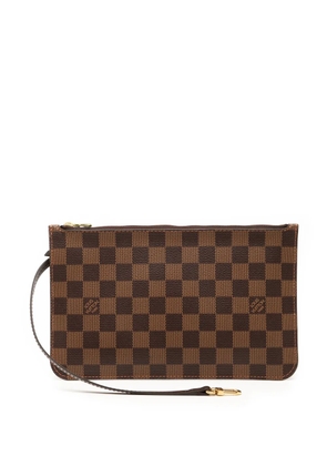 Louis Vuitton Pre-Owned 2019 Damier Ebene Neverfull MM pouch - Brown