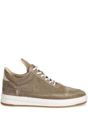 Filling Pieces suede low-top sneakers - Neutrals