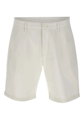 Sun68 turn-up cuff shorts - White