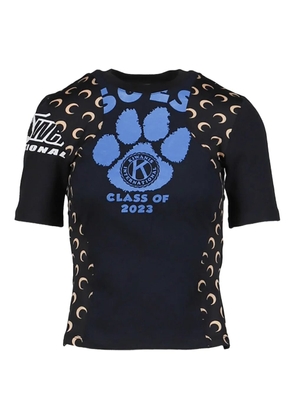 Marine Serre Regenerated Graphic T-shirt - Black