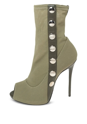 Giuseppe Zanotti Vintage pre-owned 120mm studded boots - Green