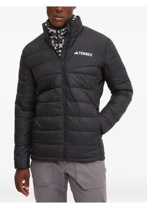 adidas Terrex quilted-panel down jacket - Black