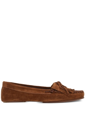 Paris Texas Indiana suede loafers - Brown
