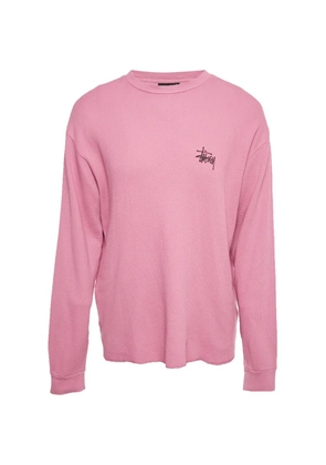 Stüssy crew-neck T-shirt - Pink