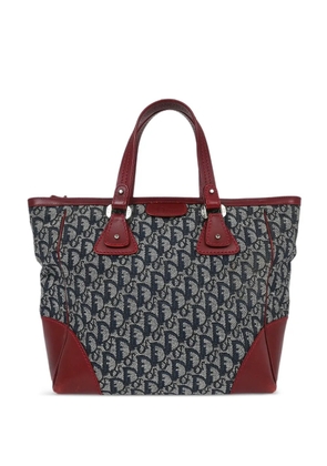 Christian Dior Pre-Owned 2005 zip-fastening tote bag - Blue