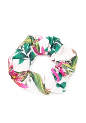 Lygia & Nanny Lola floral-print hair scrunchie - Neutrals