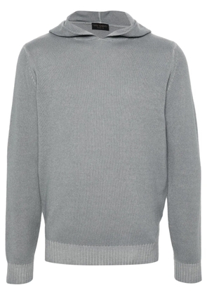 Dell'oglio knitted hoodie - Grey