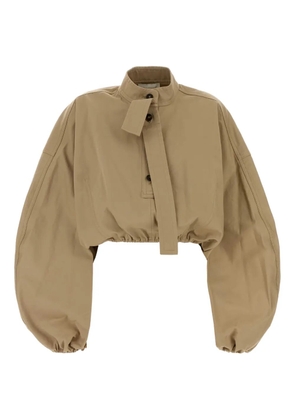 ZIMMERMANN Rebellion balloon-sleeve knitwear - Neutrals