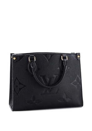 Louis Vuitton Pre-Owned OnTheGo Tote Monogram Empreinte Giant PM shoulder bag - Black