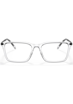 Armani Exchange rectangle-frame glasses - White