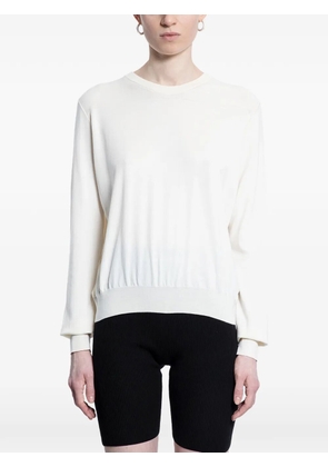 Jil Sander cotton sweater - White