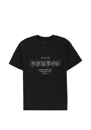 Purple Brand graphic-print T-shirt - Black