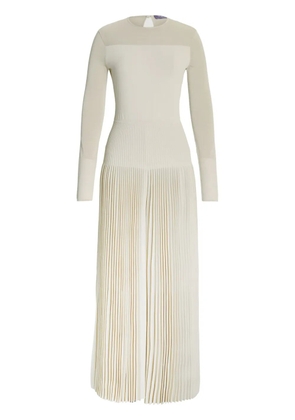 Ralph Lauren Collection pleated jumpsuit - Neutrals
