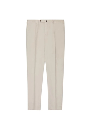 Incotex Chinolino pleated trousers - Neutrals