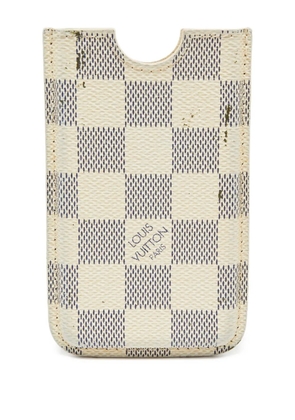 Louis Vuitton Pre-Owned Damier Azur iPhone cover - Neutrals
