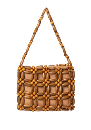 0711 Marisha tote bag - Brown