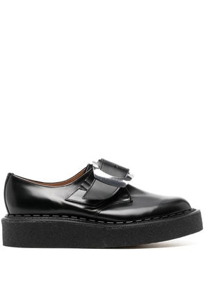 Comme des Garçons Homme Plus buckled monk shoes - Black