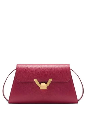 Coccinelle Dew textured gold-tone shoulder bag