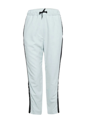 Maje stripe panel trousers - Blue