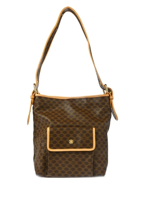 Celine Pre-Owned 1990-2000s Macadam shoulder bag - Brown
