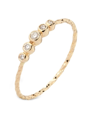 Maria Black 14K recycled yellow gold Ally lab-grown diamonds ring