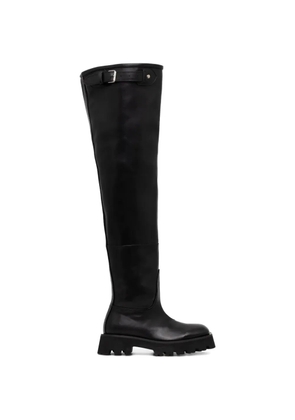 Fiorucci buckle strap boots - Black