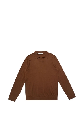 SELECTED merino wool pullover - Brown