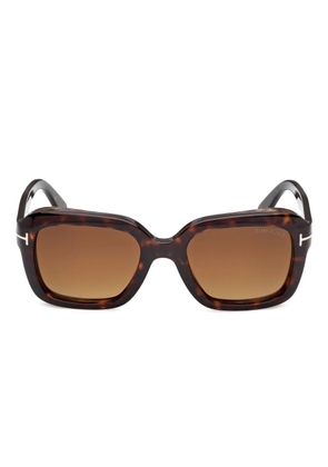 TOM FORD Eyewear square-frame sunglasses - Brown