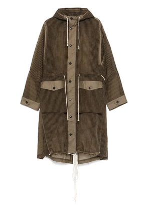 Henrik Vibskov Uncut parka - Green