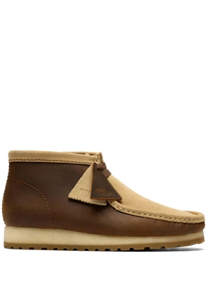 Clarks Originals lace-up suede-leather desert boots - Brown