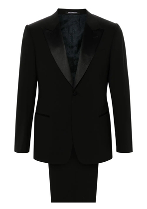 Emporio Armani single-breasted suit - Black