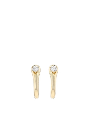 Cartier 18kt yellow gold diamond clip-on earrings