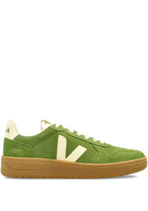 VEJA V-82 suede panel sneakers - Green