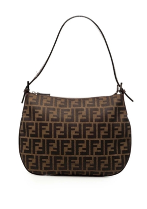 Fendi Pre-Owned 2000-2010 Zucca Canvas shoulder bag - Brown