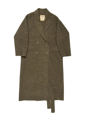 Uma Wang double-breasted coat - Green