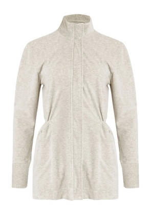 Lygia & Nanny PLUSH CAPUCCINO drawstring parka - Grey