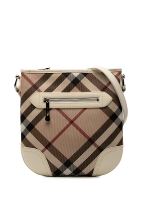 Burberry Pre-Owned 2000-2017 Supernova Check Coated Canvas Dryden crossbody bag - Brown