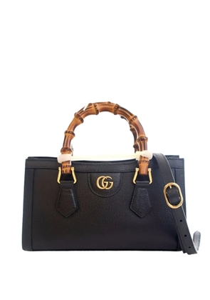 Gucci Pre-Owned 2016-2025 Small Calfskin Bamboo Diana Tote satchel - Black