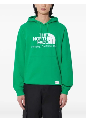 The North Face logo-detail hoodie - Green