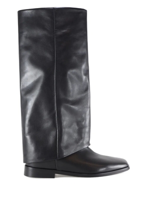 Notabene Lupe square-toe boots - Black