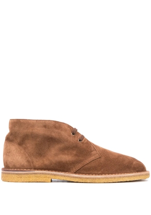 Saint Laurent Nino desert boots - Brown