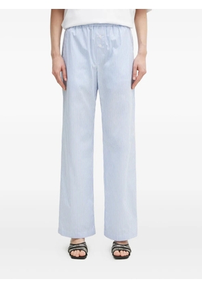 Fiorucci striped button-fastening trousers - Blue