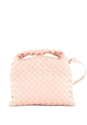 Bottega Veneta Pre-Owned Hop Top Handle Bag Intrecciato Nappa Mini satchel - Pink