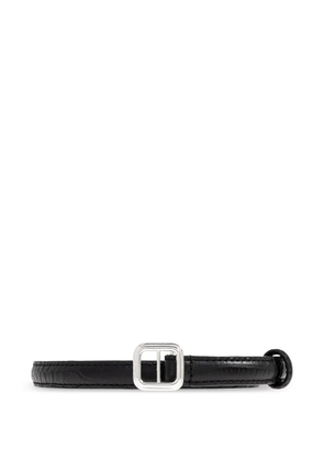 LIE STUDIO leather belt - Black
