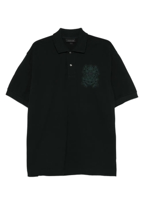 Lacoste crest-appliqué polo shirt - Green