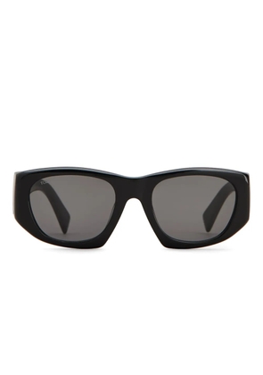 Tod's logo-plaque sunglasses - Black